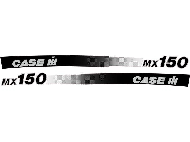 Replacement Curved Decal Set for Case IH MX150 (2000–2004)