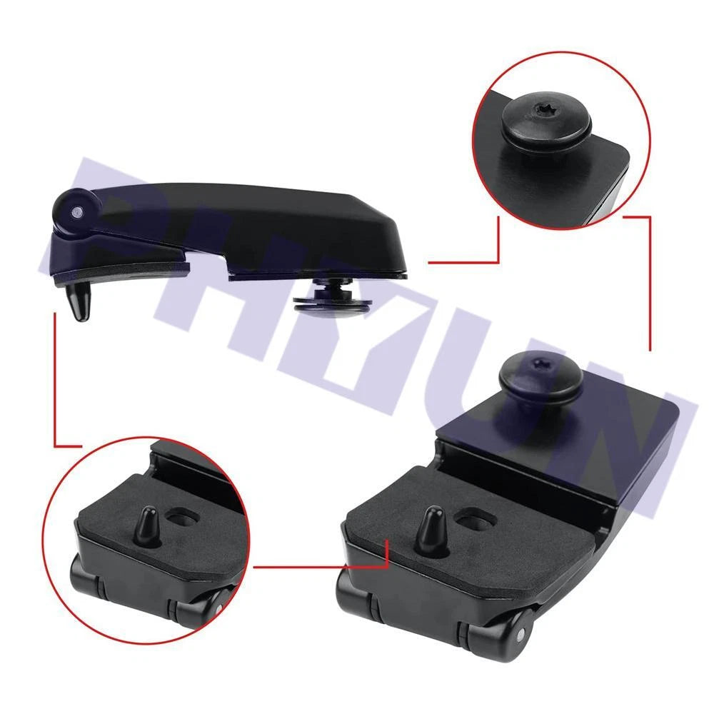 2Pcs Rear Window Liftgate Glass Hinges for Jeep Liberty (2008–2012)