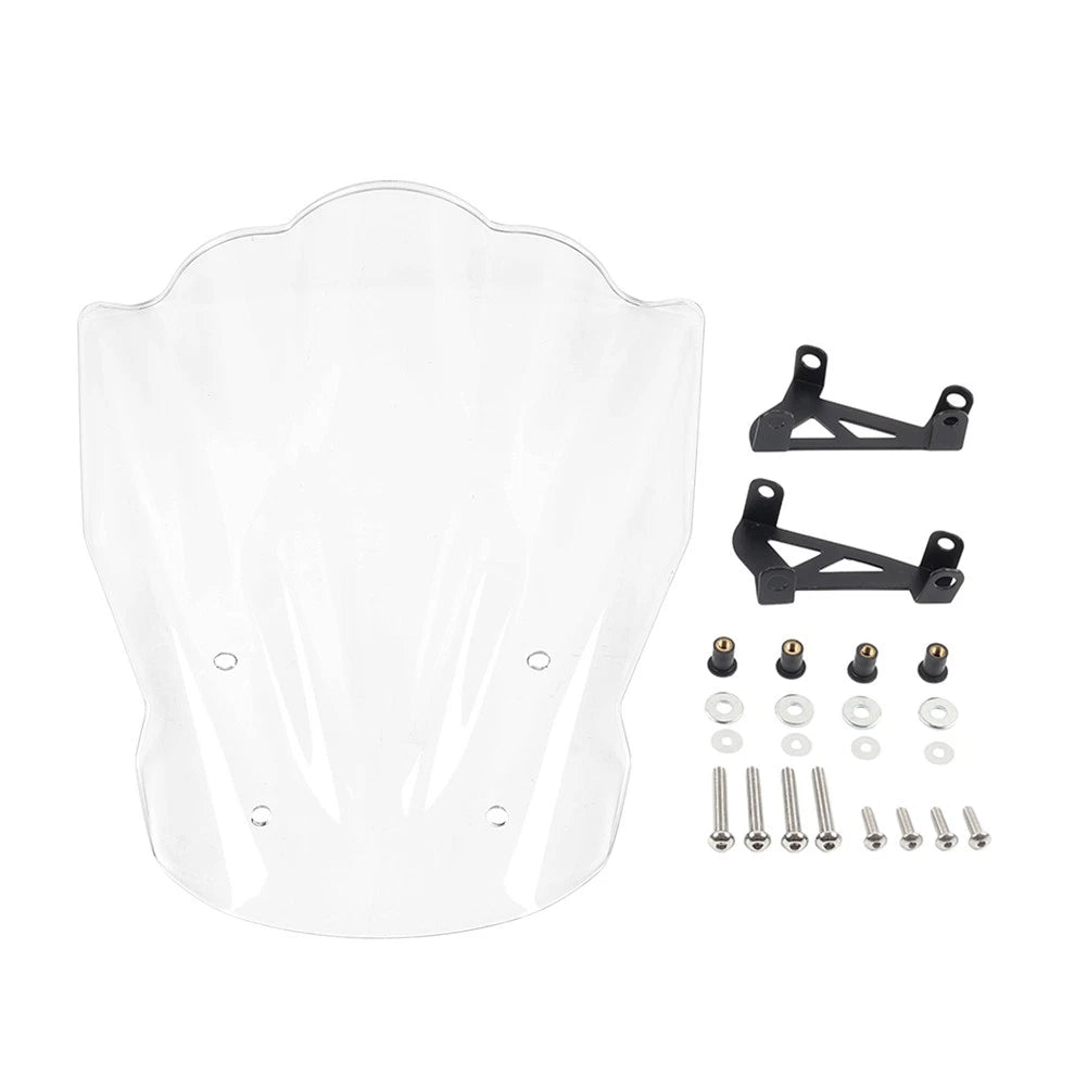 1x Plastic Front Windscreen Wind Deflector for Yamaha MT-07 (2014–2017)