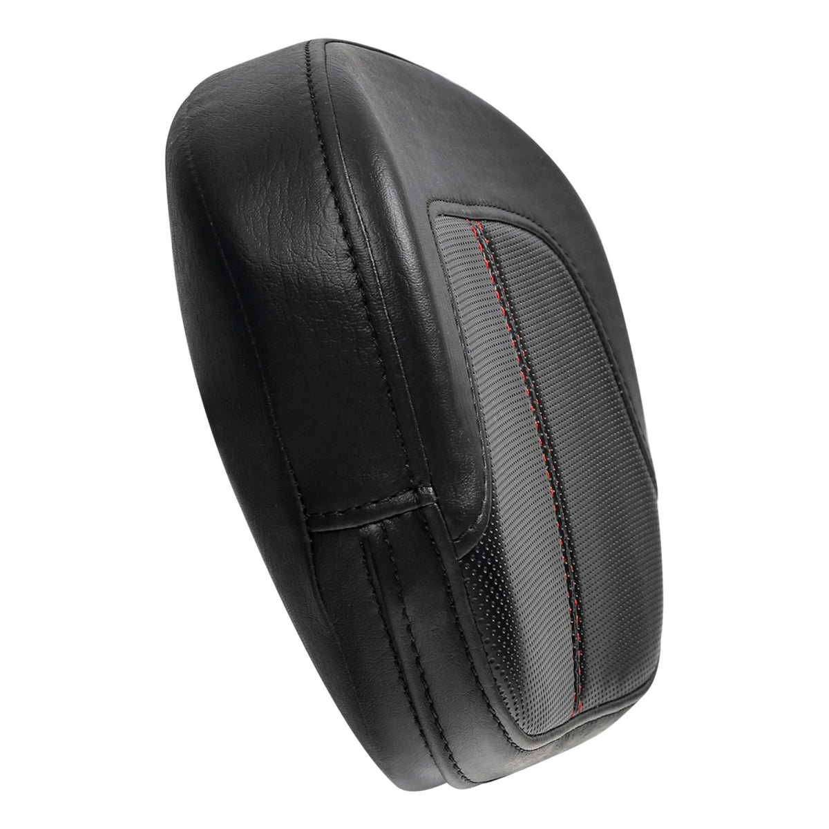 Black Passenger Backrest Pad for Harley Touring (1994–2023)