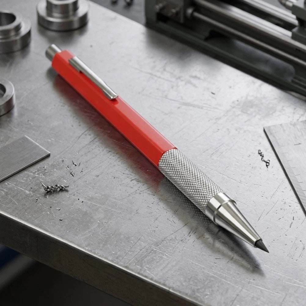 Welders Pencil Marker Pen Refills for (Oily Silver Streak)