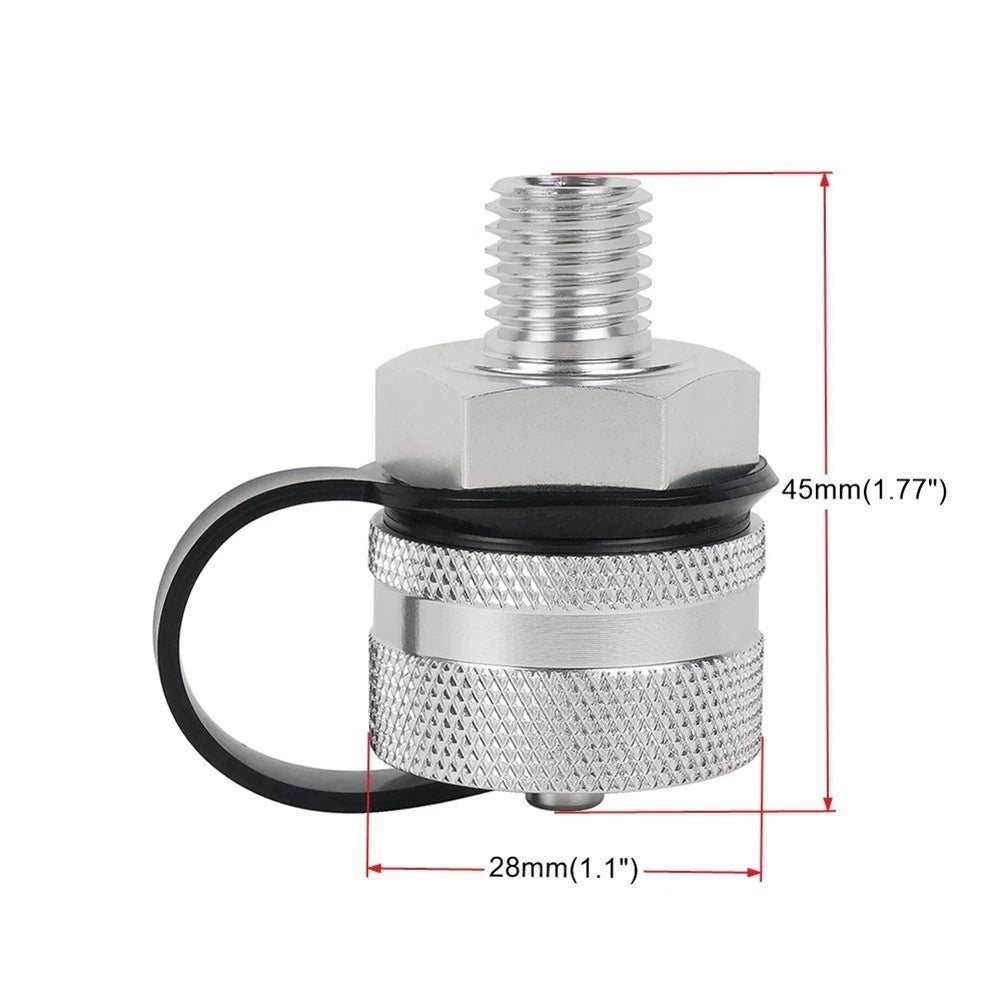 Aluminum Oil Drain Valve M14x1.25 for Quick Twist Design