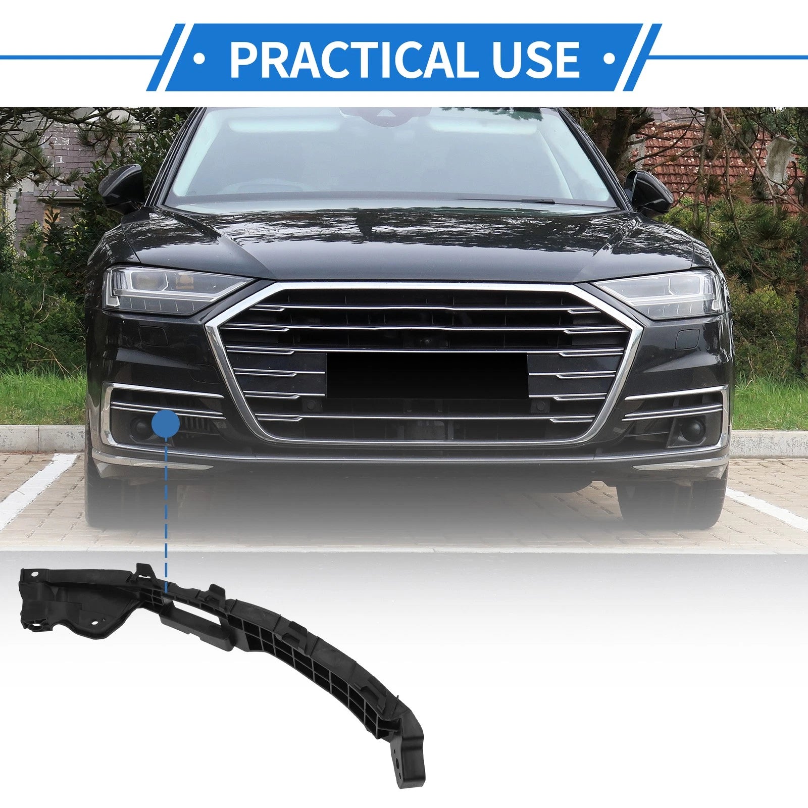 Front Right Bumper Retainer Bracket for Honda Accord (2018–2019)