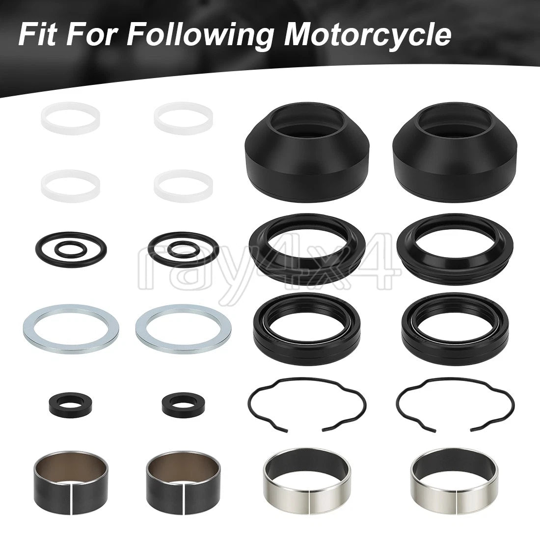 41mm Front Fork Leg Rebuild Kit for Harley Softail FXST FXSTI FXSTD FXSTC FXS (2000–2006) 0403-0022