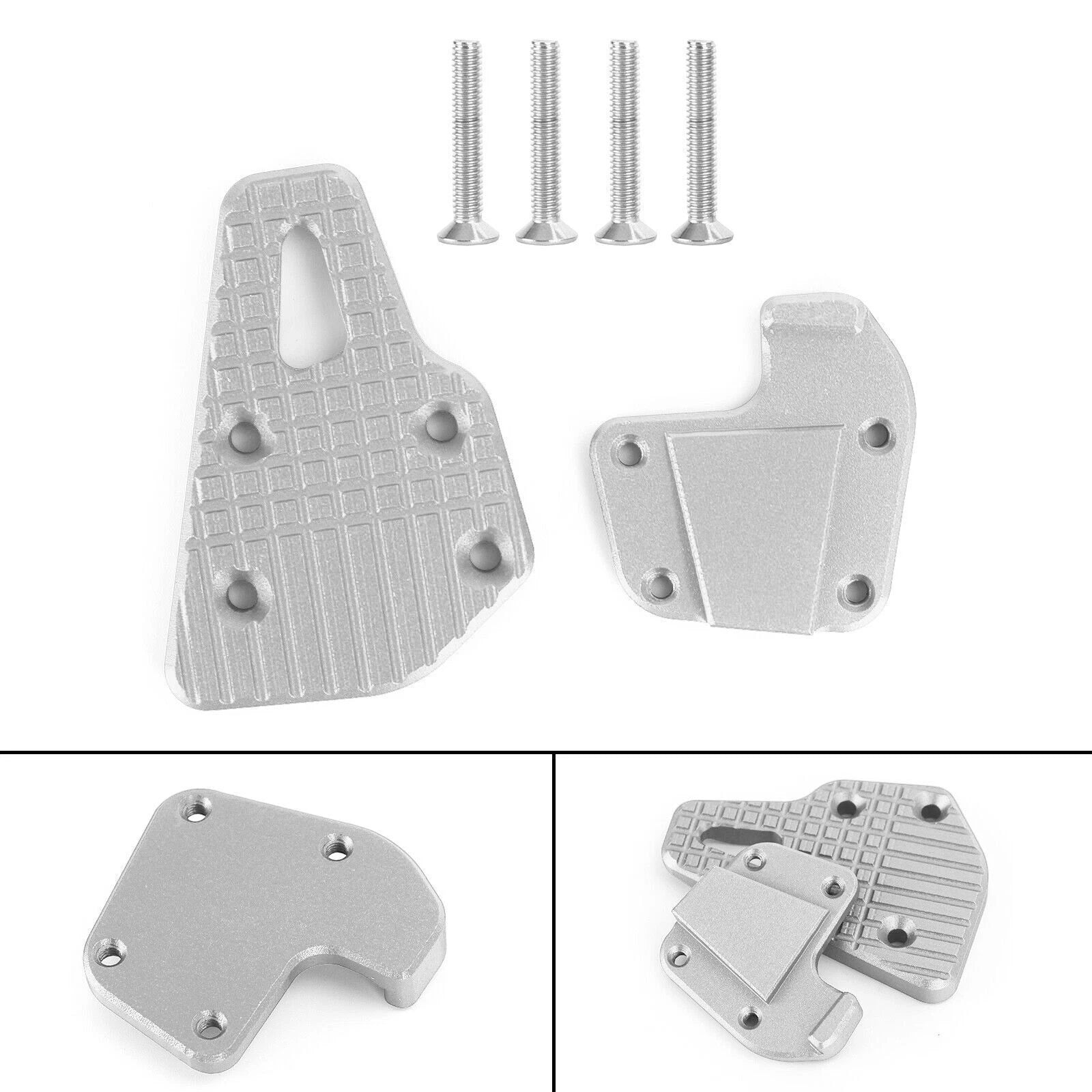 Brake Foot Pedal Enlarger Pad CNC Silver for BMW F900R (2020–2021)