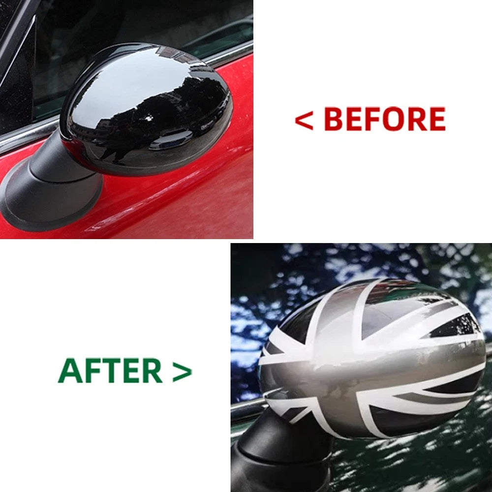 Side Mirror Cap Cover for MINI Cooper R55 R56 R57 R59 R61 (Electric Folding)