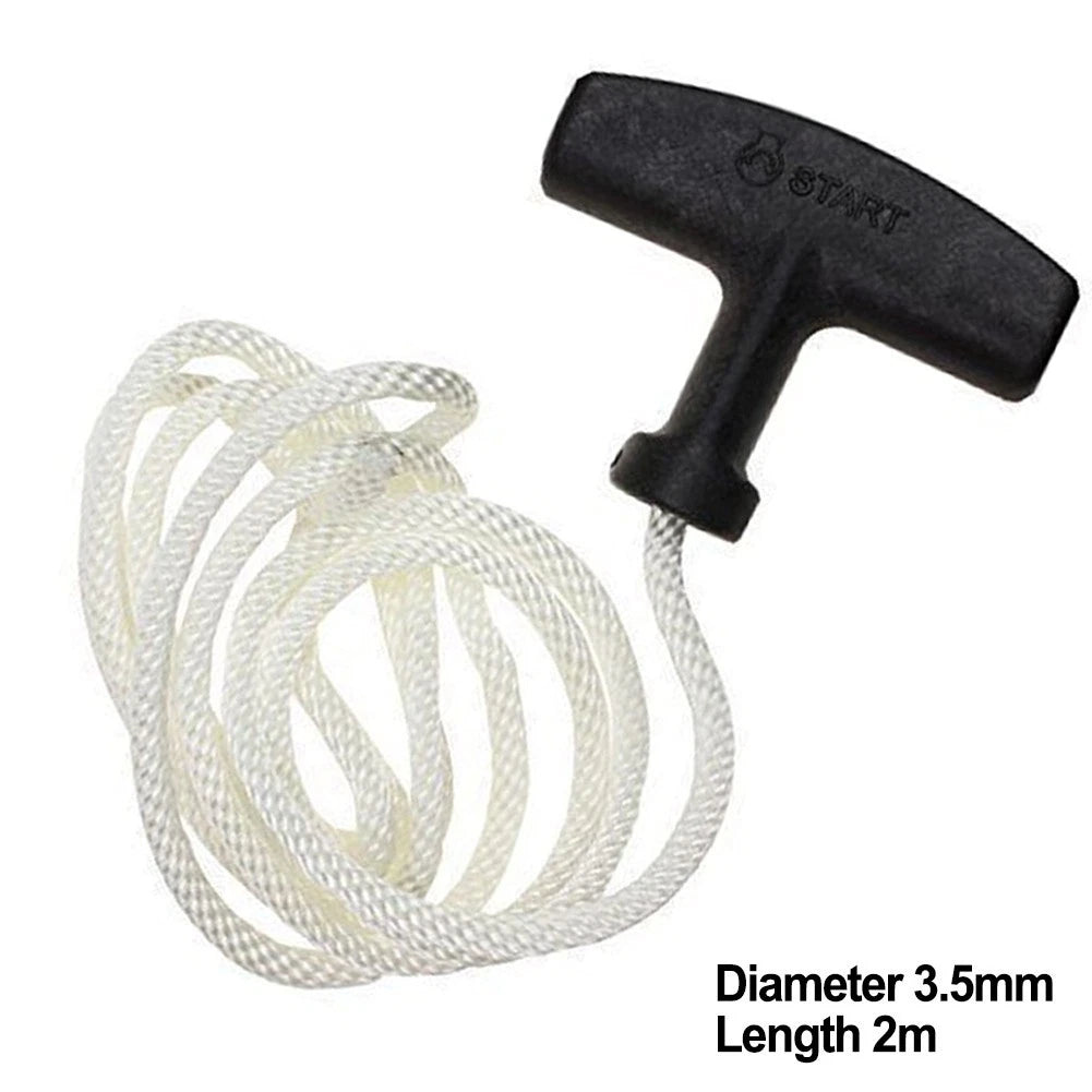 Starter Handle with 2m Cord Line for Lawnmower Petrol Engines