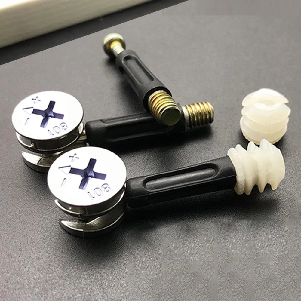 20PCS Eccentric Wheel Nut Connector for Furniture