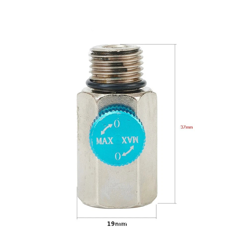 Air Flow Regulator Control Tool Valve for Air Adjustment (1/4 NPT)