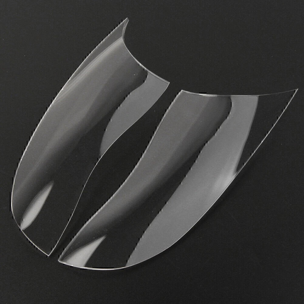 1 Pair Front Headlight Guard Lens Cover for Kawasaki ZX-10R (2006–2018)
