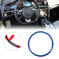 Steering Wheel Decal Cover Ring Trim for Audi A1 A3 A4 A6 Q3 Q5 2012–2016