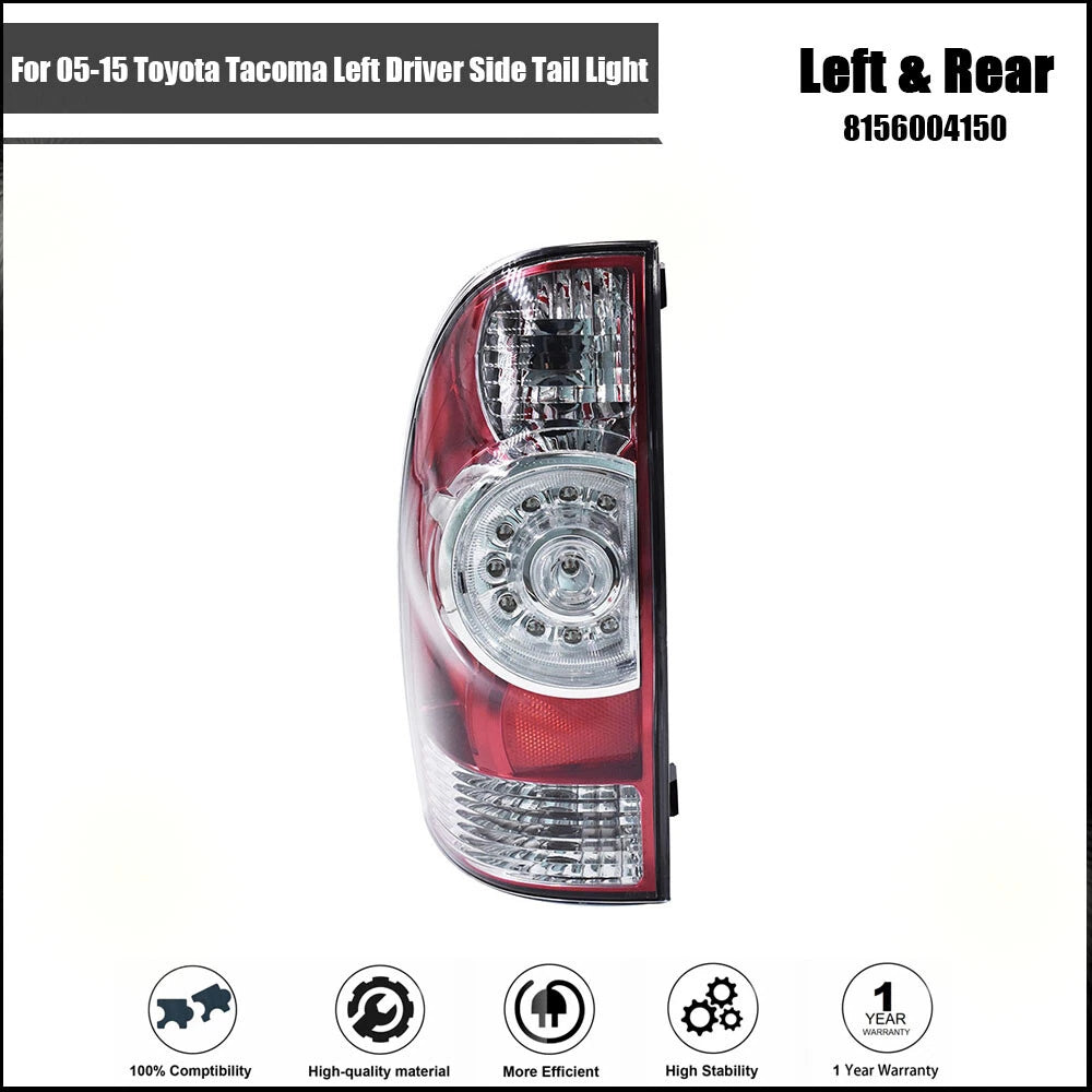 LED Tail Light for Toyota Tacoma (2005–2015) - Rear Left Driver Side