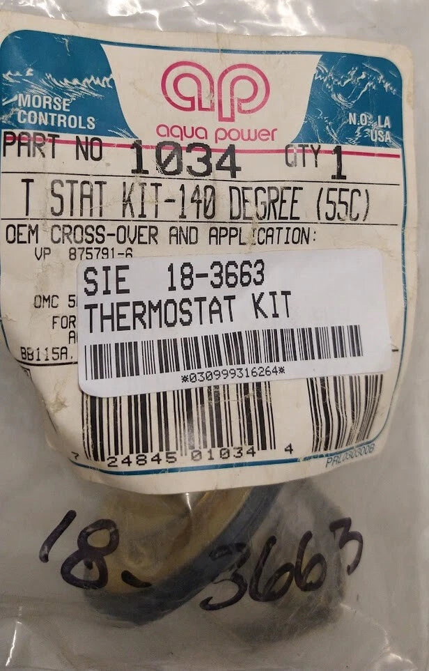 Thermostat Kit 18-3663 for Aqua Power
