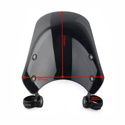 Front Windshield Deflectors for Yamaha XSR900 (2016–2019)