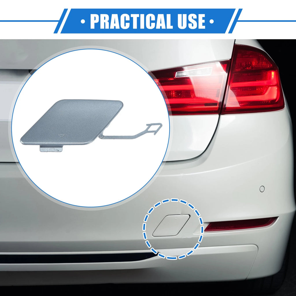 Rear Tow Hook Eye Cover Cap Replacement for BMW 3 Series F30 (2012–2015)