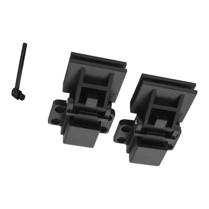2 Pack Turntable Dust Cover Hinges with Brush for Record Player