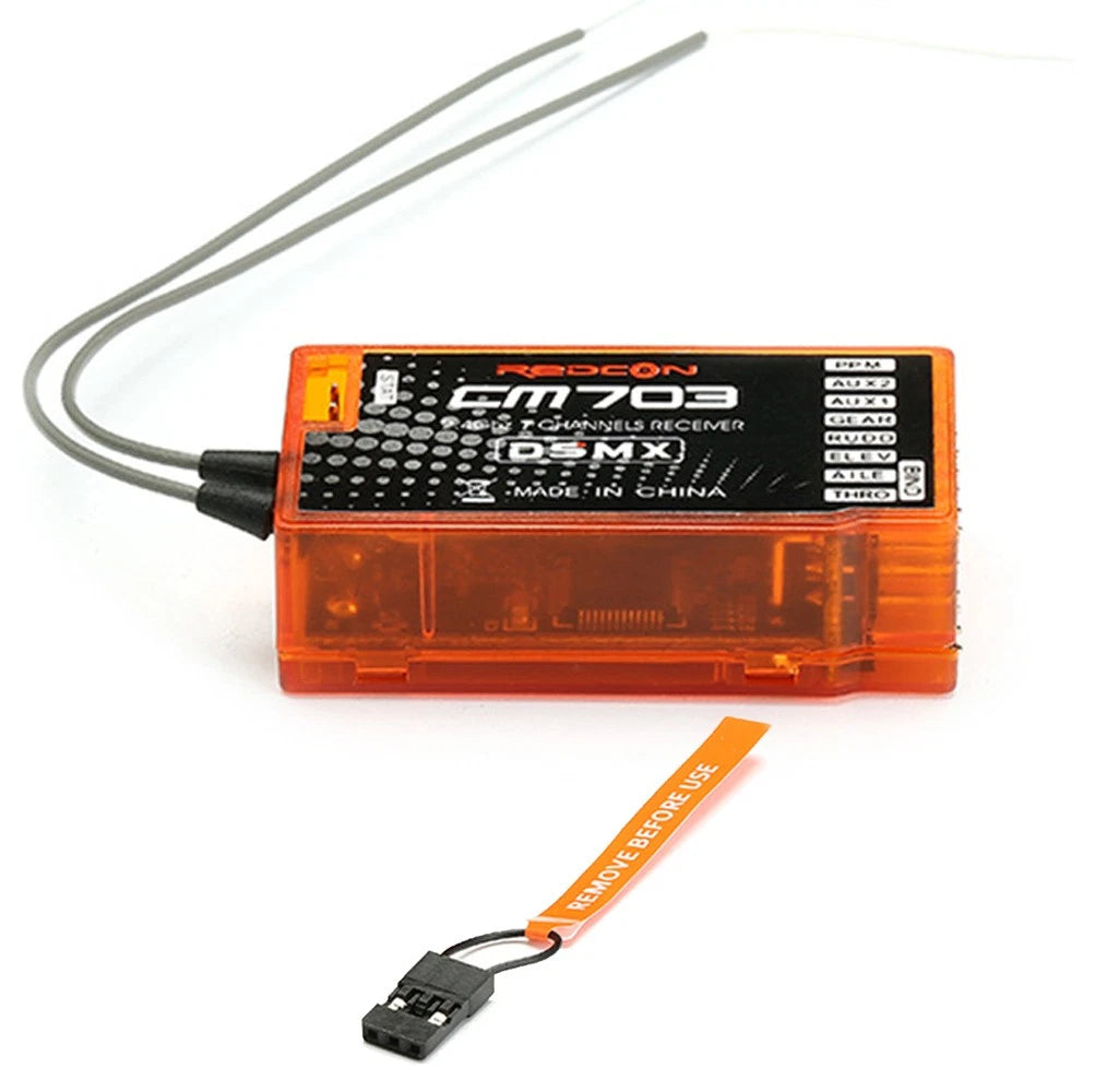 REDCON CM703 2.4G 7-Channel Receiver for DSM2 DSMX (PPM Output)
