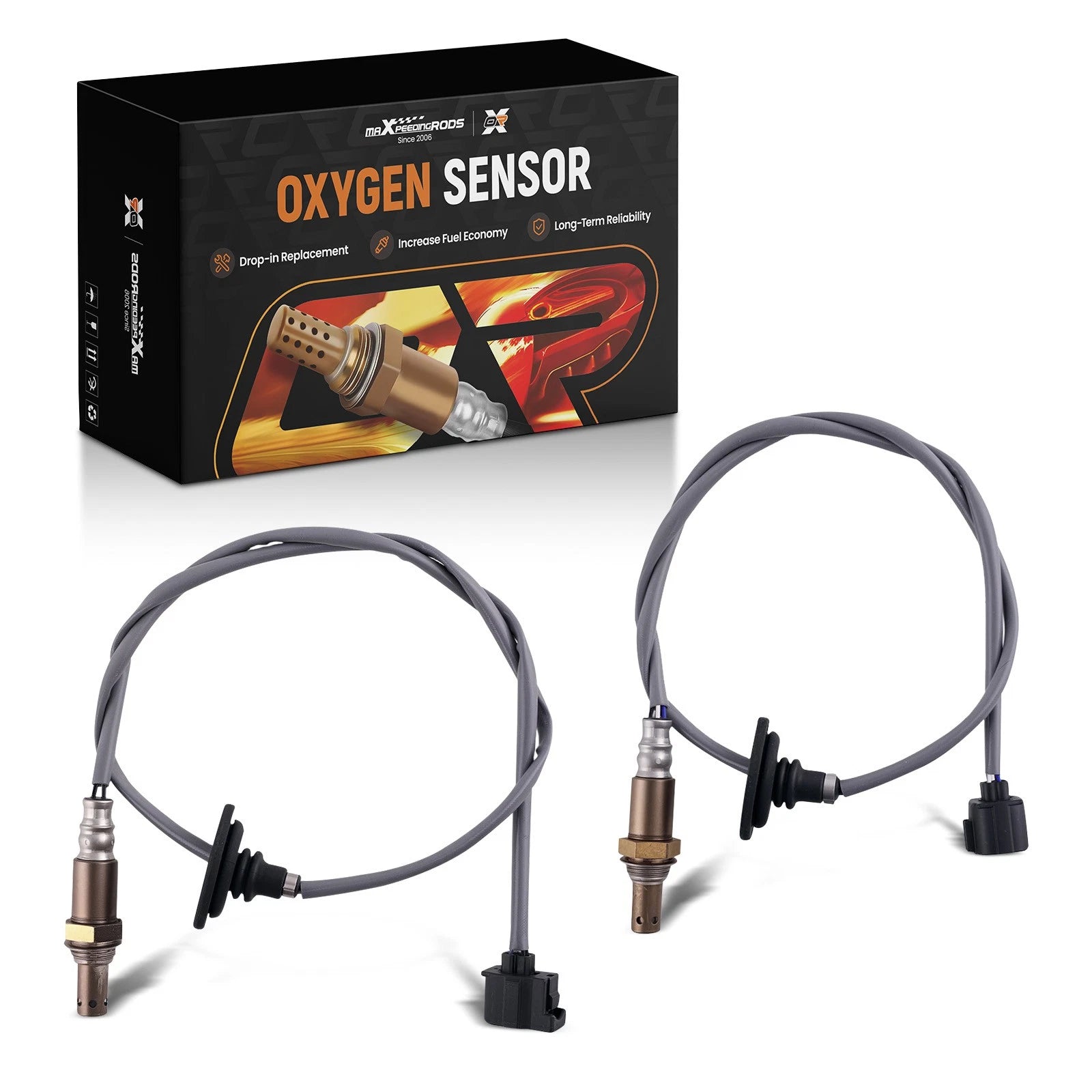 2X Oxygen Sensor for Mitsubishi Lancer L4 2.0L 2.4L (2008–2015)