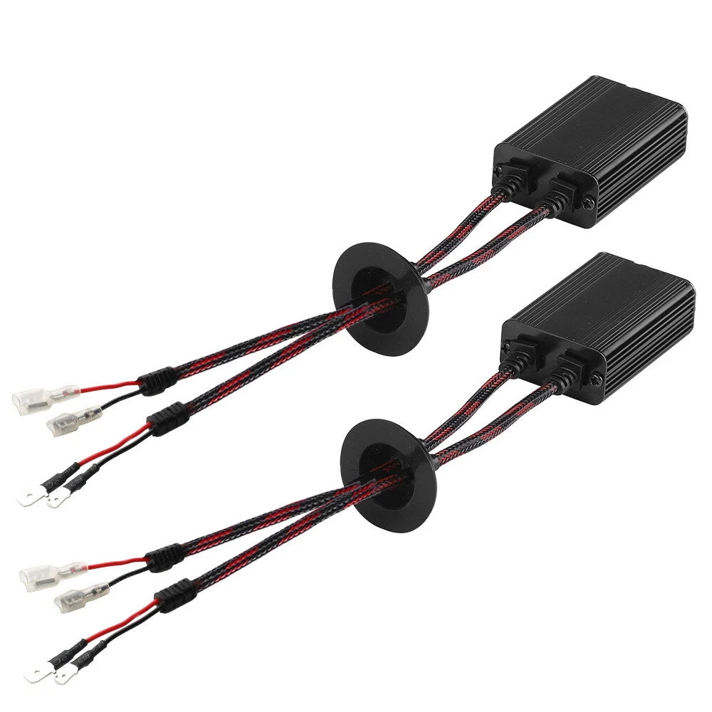 2pc H1 H3 LED Headlight Canbus Decoder for