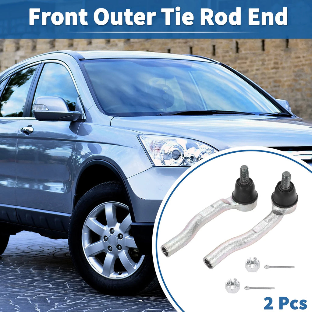 2PCS Front Outer Tie Rod Ends for Honda CR-V (2012–2018) Drag Link