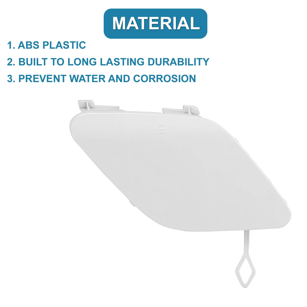 Tow Hook Cover for Mercedes-Benz E400 (2014–2016) - White