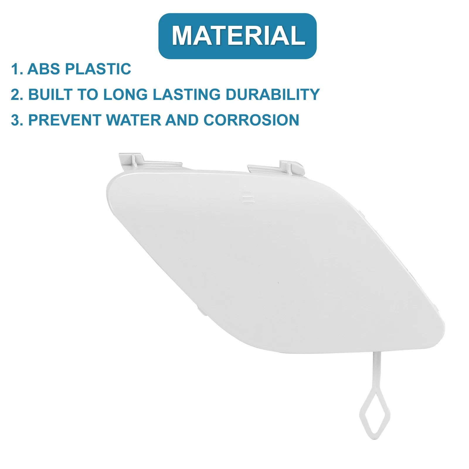 Tow Hook Cover for Mercedes-Benz E400 (2014–2016) - White