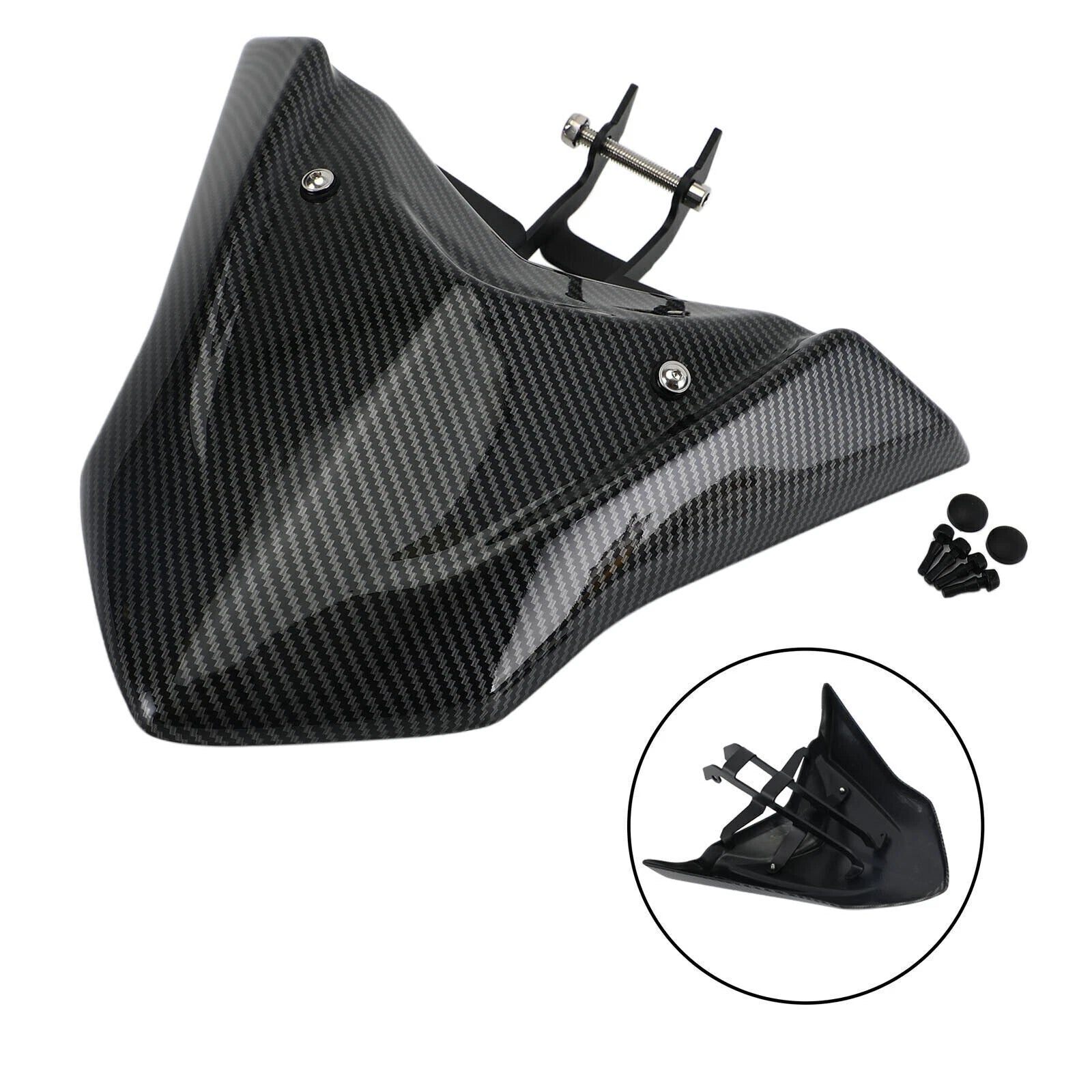 Carbon ABS Front Fender Beak Extension for Yamaha Tenere 700 (2019–2020)
