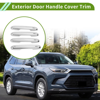 Exterior Door Handle Cover Trim Plating for Toyota Grand Highlander (2024–2025)