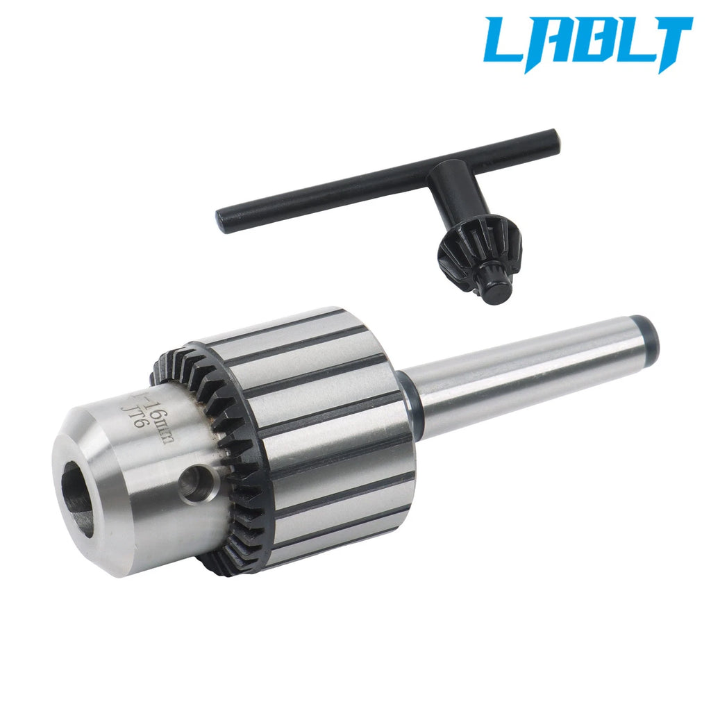 5/8" Precision Keyed Drill Chuck with MT2 Arbor Taper for Lathes