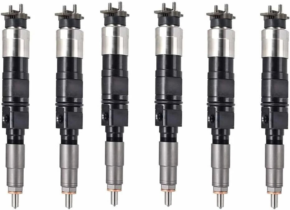 6X Fuel Injector RE524382 for John Deere E210LC (2000–2005)