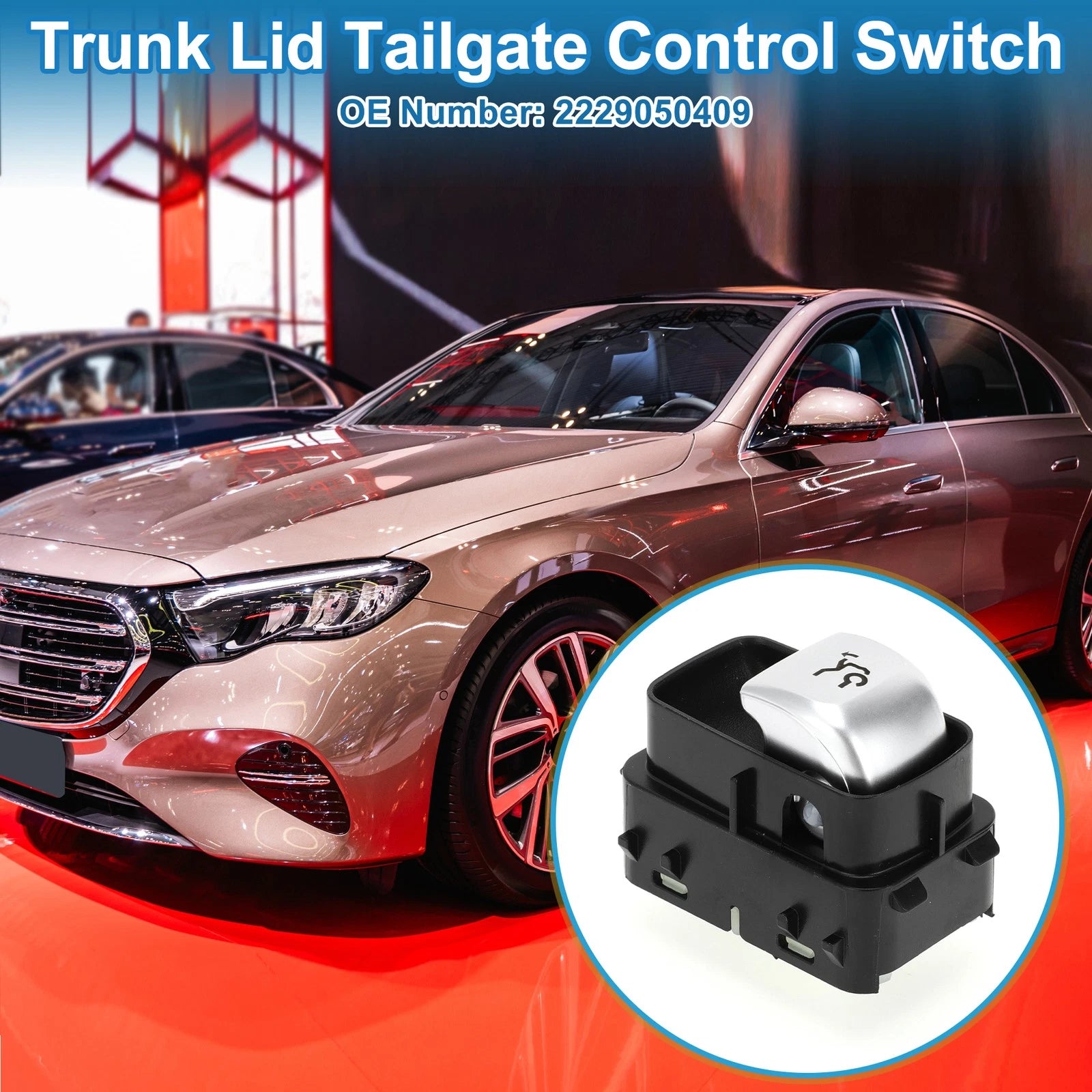 Trunk Release Switch Replacement for Mercedes-Benz AMG S 65 L 4MATIC (2021–2021)