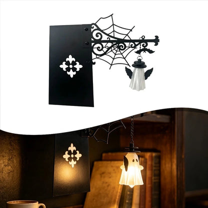 Decorative Bookcase Lantern Lamp for Reading Nook Shelf Accent