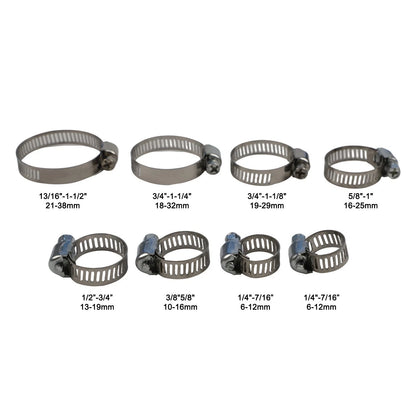 Adjustable Hose Clamp Kit for Automotive Applications (Outdoor Settings)