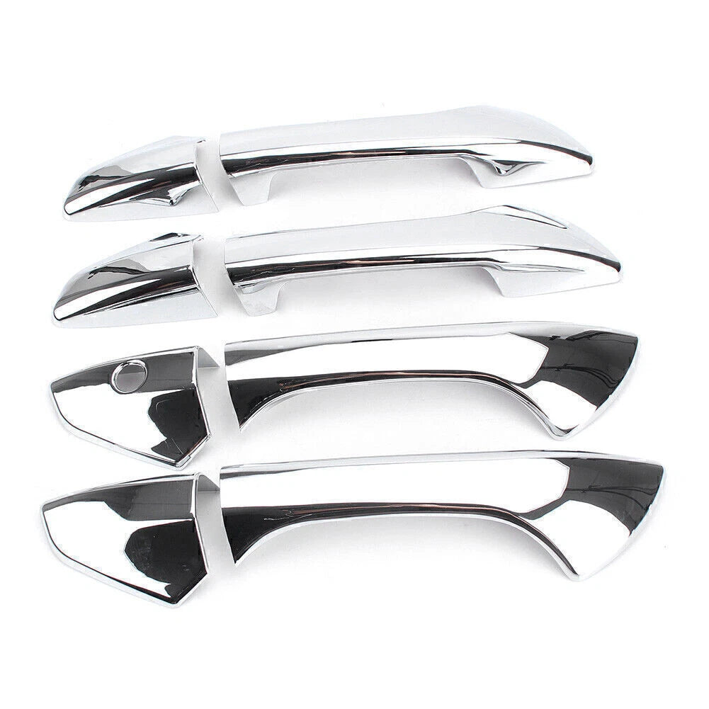 Side Door Handle Bar Cover Trim Cap For Honda Accord Coupe Chrome 2008 - 2012