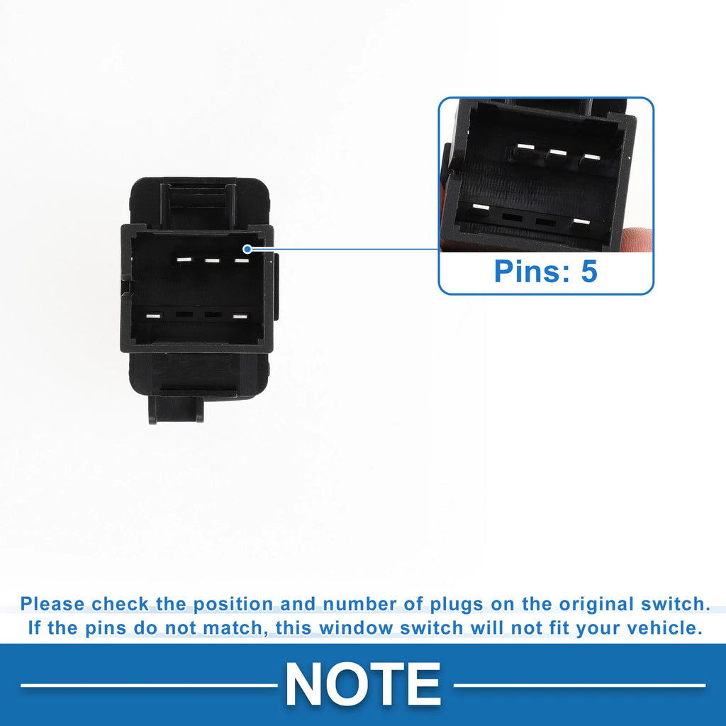 Rear Side Power Window Switch for Chevrolet Malibu (2004–2013) No.22684675