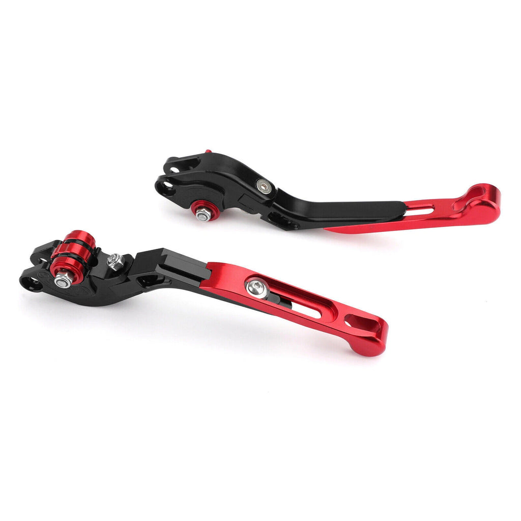 Adjustable Folding Brake & Clutch Lever for KTM 390 (2019) Red T9