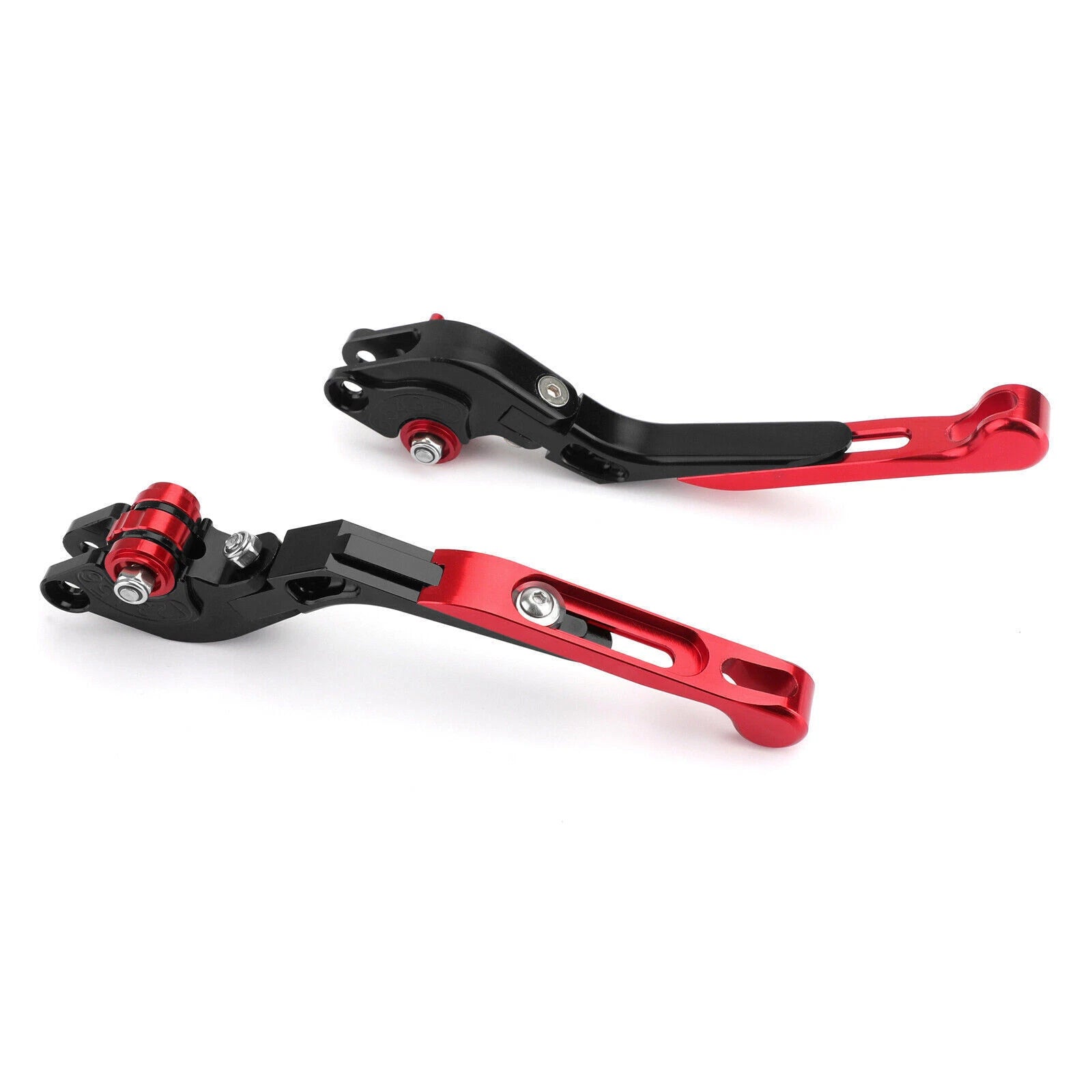 Adjustable Folding Brake & Clutch Lever for KTM 390 (2019) Red T9