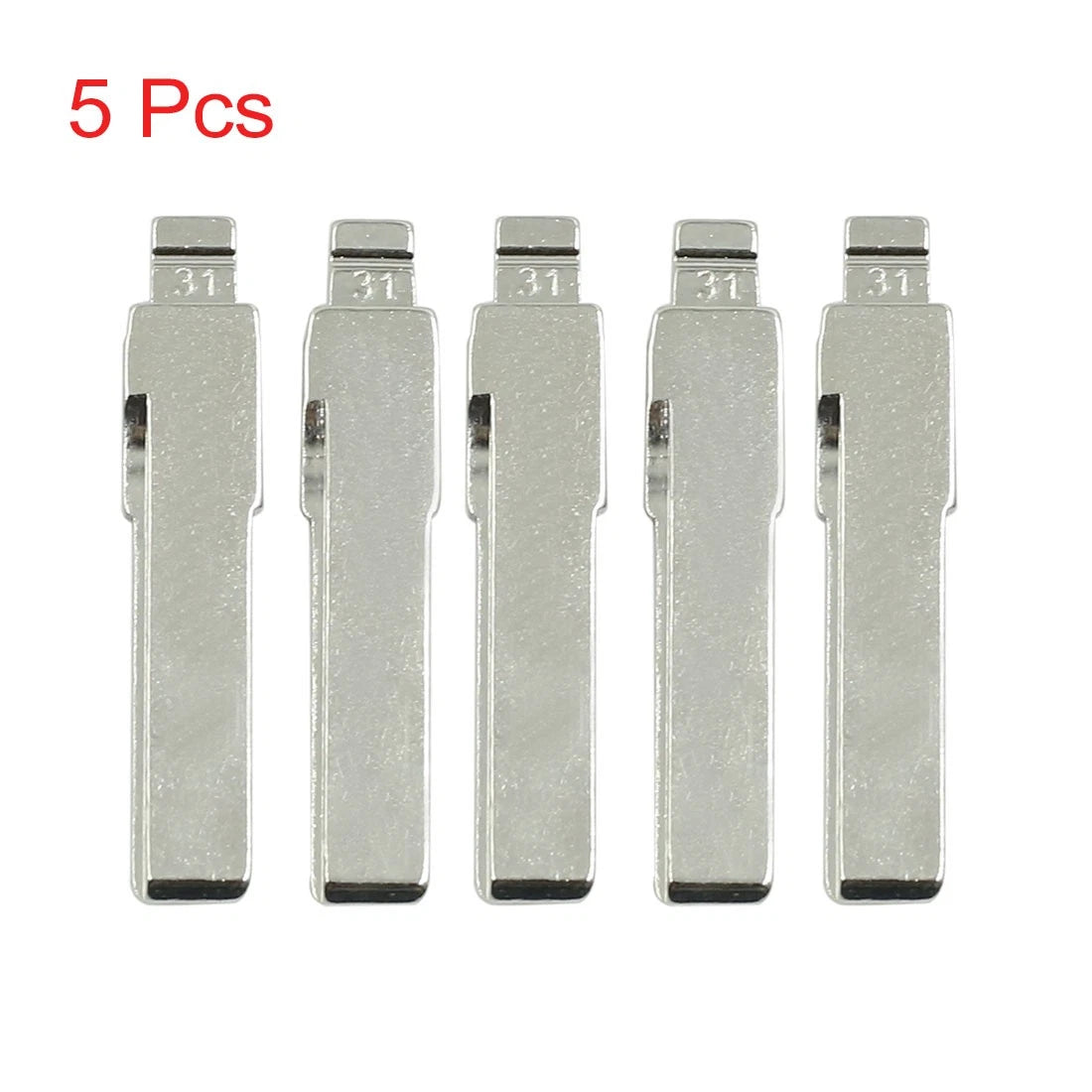 5-Pack Emergency Key Blade Inserts Replacement for Audi A6 (2005–2015)