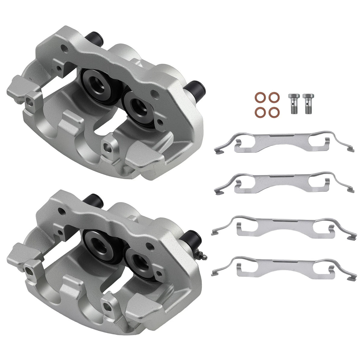 Front Disc Brake Calipers Set for Dodge Durango (2011–2018) / Jeep Grand Cherokee (2011–2017)