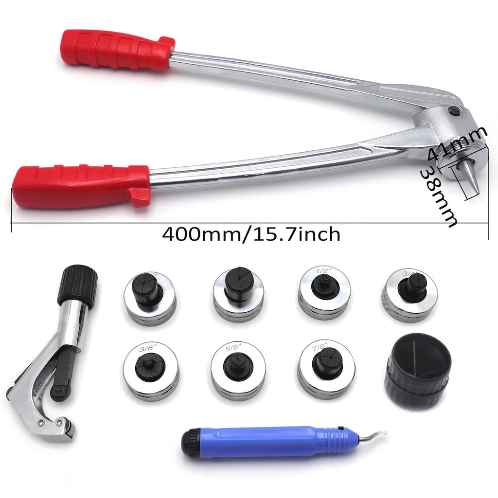 Swaging Tool for Copper Pipe 3/8" to 1-1/8" (7 Size)