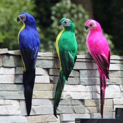 Artificial Parrot Garden Ornament for Lawn Decoration