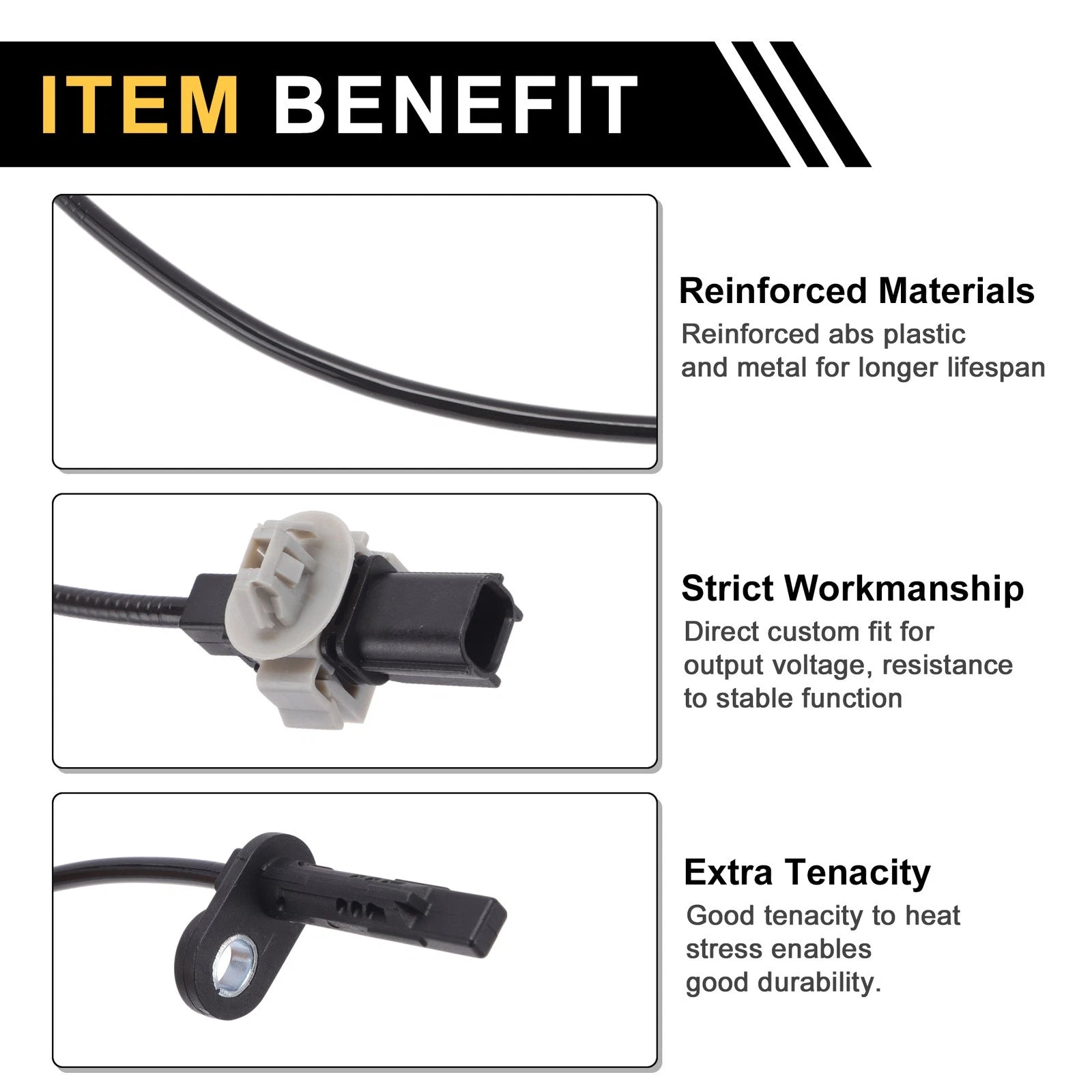ABS Wheel Speed Sensor No. 57470T6DH51 for Honda Elysion (2004–2016)