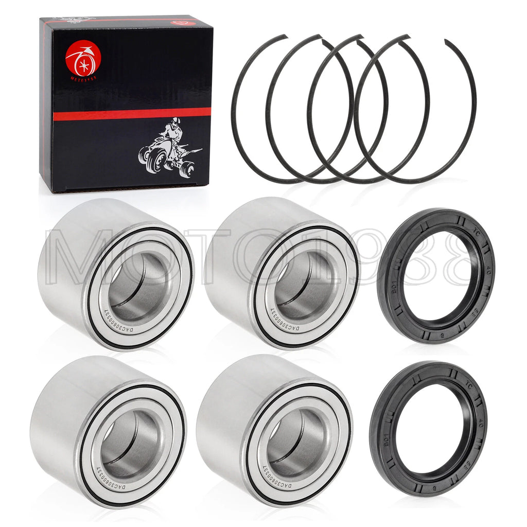 Front & Rear Wheel Bearings Seal Kit for Can-Am Maverick 1000R/Max 1000R (2013–2016)