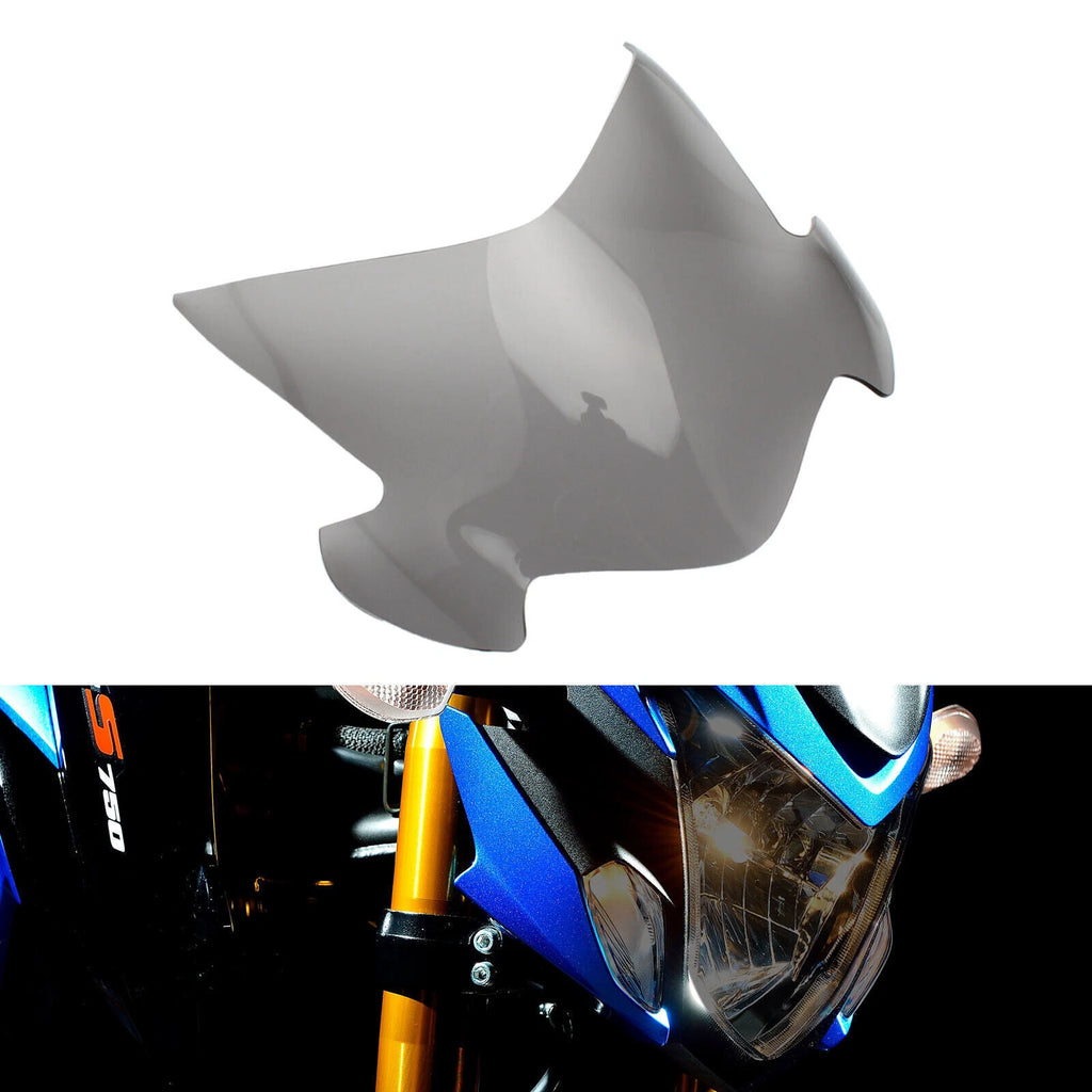 Front Headlight Lens Protection Cover Smoke for Suzuki GSX-S 750 (2015–2021)