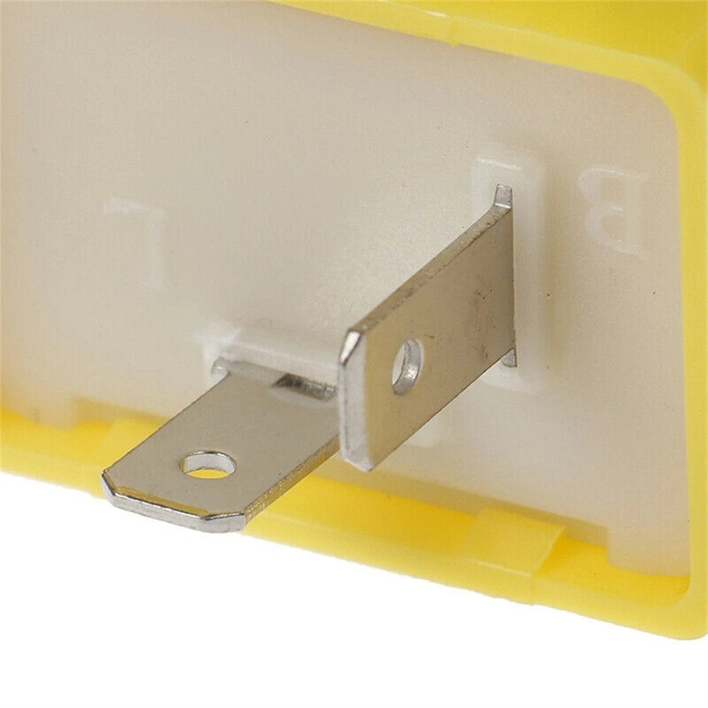 2X 12V 2 Pin Adjustable Frequency LED Flasher Relay for Indica