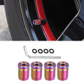 4PC Tire Valve Stem Dust Caps with Wrench Set for Multi Check fitment before purchases (Universal)