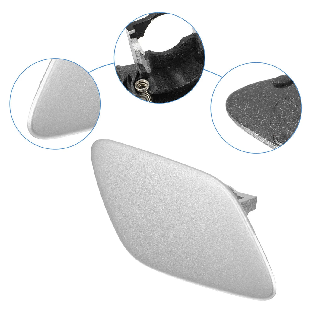 Front Bumper Headlight Washer Cover Cap for BMW 335i (2007–2018)