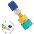 R1234YF R134A Quick Coupler Low Side Fitting Adapter for Car Air Conditioner