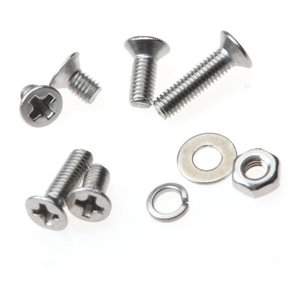 300pcs Hardware Kit with Countersunk Screws Nuts Washers for Automotive