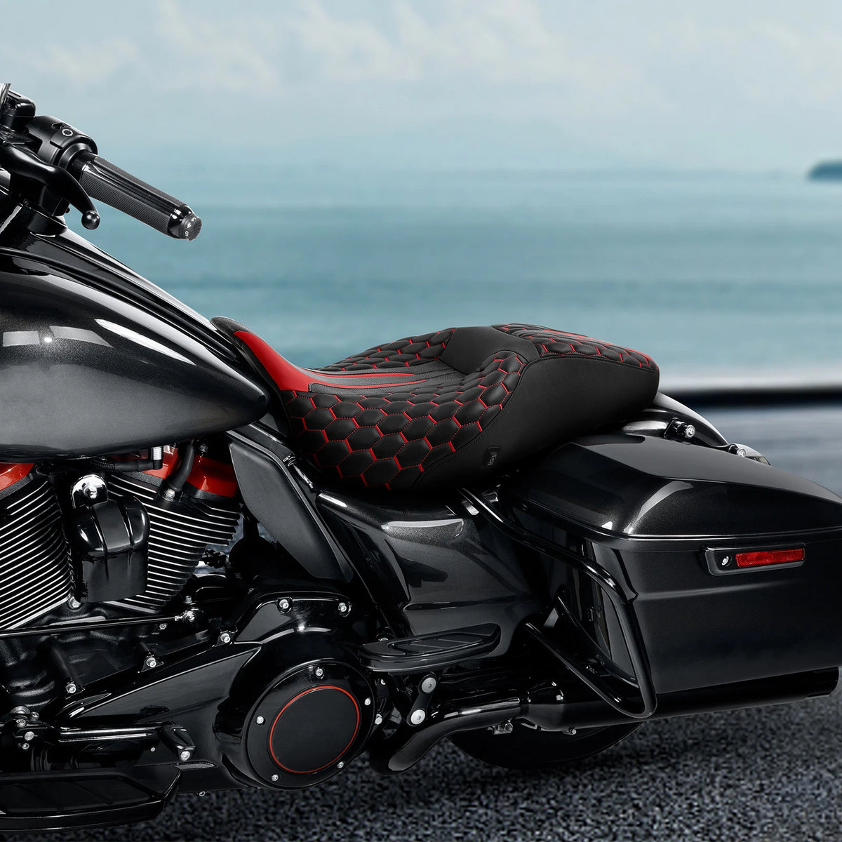 Heated Seats for Harley Electra Glide, Street Glide, Road Glide (2009–2023)
